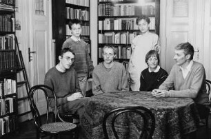 Familie E. (Ärztin, Archäologe) am Eßtisch