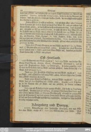 Königsberg und Dantzig.