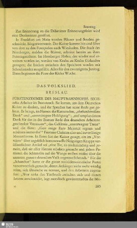 Das Volkslied