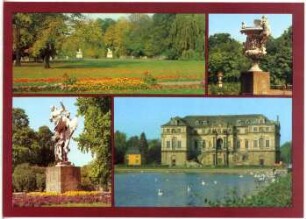 Dresden. Großer Garten 4-tlg.