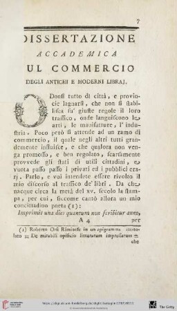 Dissertazione