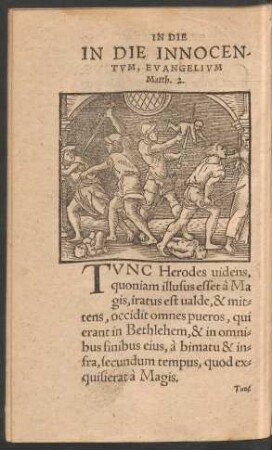 In Die Innocentum ...