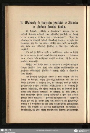 8. Wobrasy se žiwjenja žónskich w Israelu w cžaßach stareho ßluba