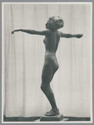 Tänzerin, 1911/12, Gips, farbig gefasst