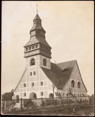 Evangelische Kirche, Maltsch: Außenansicht Südwest-Seite