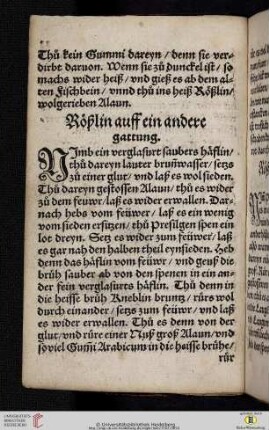 Rößlin auff ein andere gattung