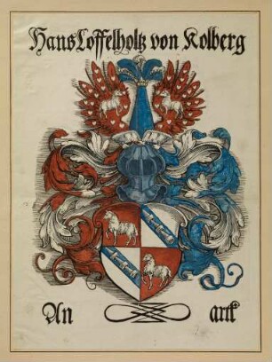 Wappen des Hans Löffelholz von Kolberg