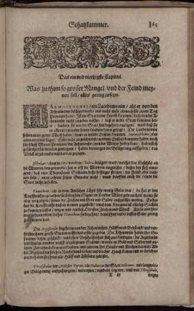 Das ein und viertzigste Capittel. - Das Fünff und viertzigste Capittel.