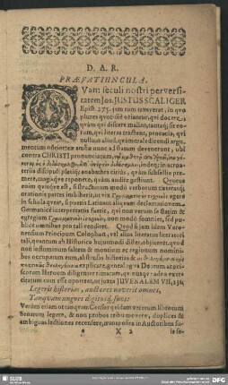 Praefatiuncula