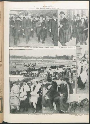 En el hipodromo argentino. - Premio "A. B. C." [Fotografías]