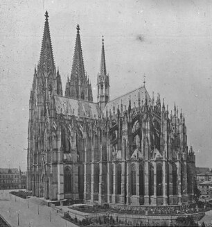 Köln, Dom St. Peter und St. Maria, von SO