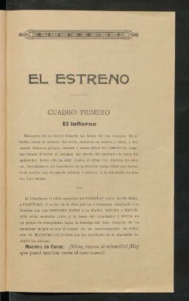 Cuadro primero - El infierno