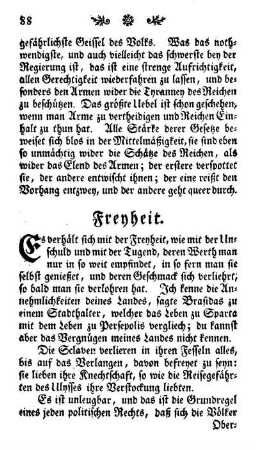 Freyheit