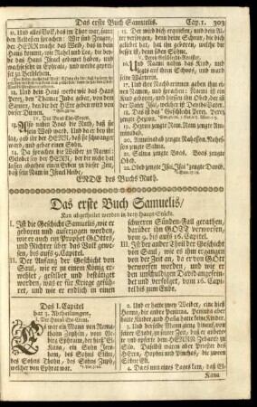 Das erste Buch Samuelis
