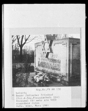 Ehrenmal für mehr als 5000 ermordete Juden