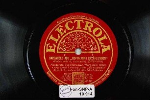 Barcarole aus "Hoffmanns Erzählungen" : (Schöne Nacht du Liebesnacht) / (Offenbach)