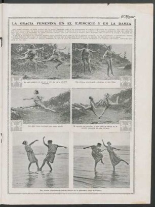 La gracia femenina en el ejercicio y en la danza