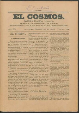 El cosmos.