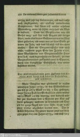 Der wiederauflebende gute Zustand des Reviers wird durch noch härtere Bedrückungen gehindert