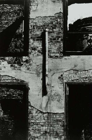 Krull, Evelyn: Schloß zu Dresden - Ein Requiem. Fotografie; 55,5 x 37 cm. 1983. Dresden: Kupferstich-Kabinett D 1983-327