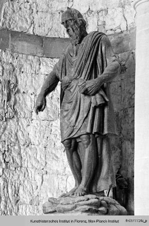 Torso (von Raffaello Curradi in einen Moses umgearbeitet)