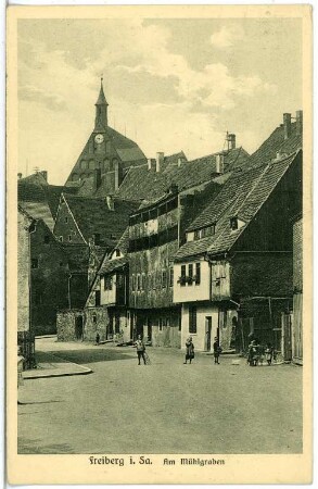 Freiberg. Am Mühlgraben