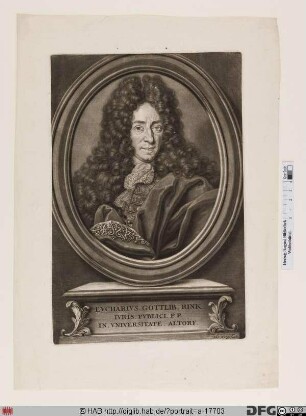 Bildnis Eucharius Gottlieb Rin(c)k