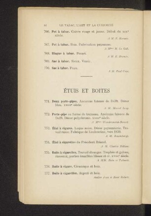 Étuis et boites