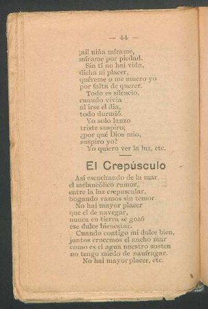 El crepúsculo