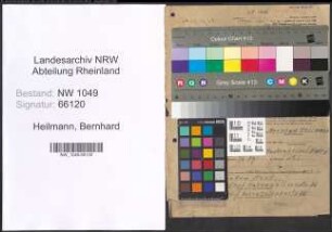 Entnazifizierung Bernhard Heilmann , geb. 30.06.1893 (Werkmeister)