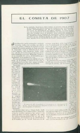 El cometa de 1907