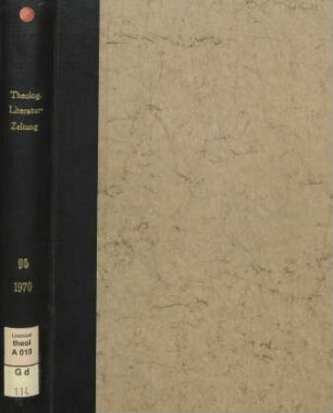 Theologische Literaturzeitung