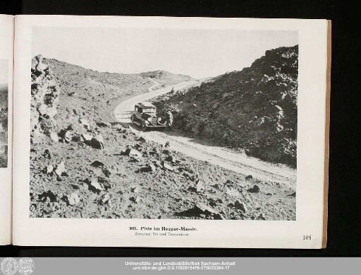 105. Piste im Hoggar-Massiv.