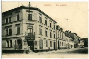 Pulsnitz. Bismarckplatz