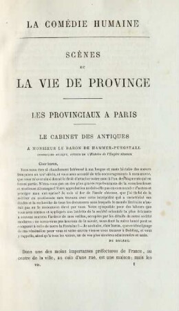 Les provinciaux à Paris. Le cabinet des antiques