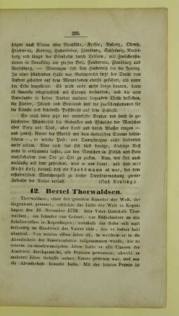12. Bertel Thorwaldsen