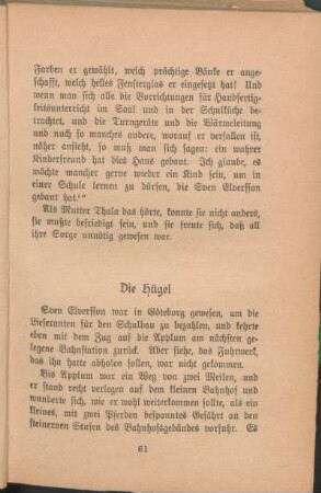 Die Hügel