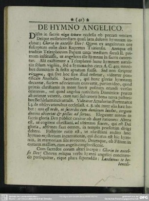 De Hymno Angelico