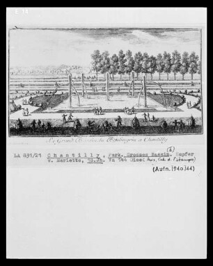 Chantilly, Park, Großes Bassin