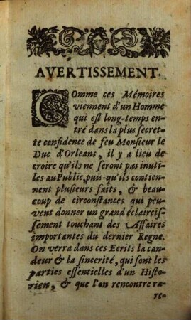 Mémoires contenant ce qui s'est passe en France de plus considérable depuis l'an 1608 - 1636