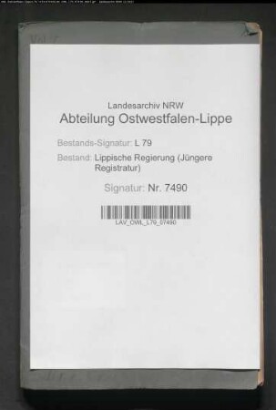 Kommunalwege-Aufseher (Spezialia)