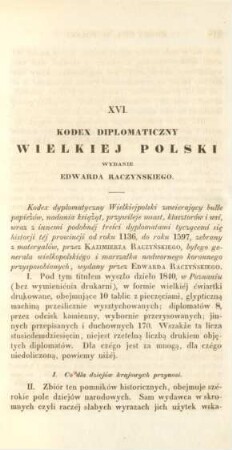 16. Kodex diplomaticzny Wielkiej Polski