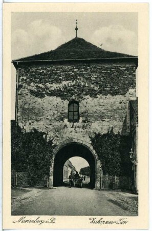 Marienberg. Zschopauer Tor