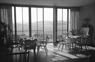 St. Georgen (Schwarzwald): Krankenhaus, Ausblick vom Schwesterntagesraum