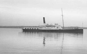 Friedrichshafen Hafenbahnhof Dampfschiff König Karl