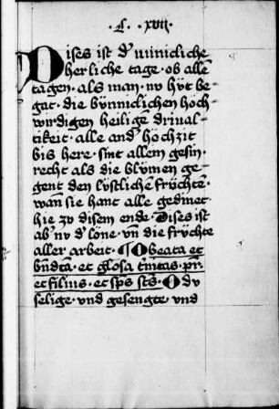 Johannes Tauler: Predigt