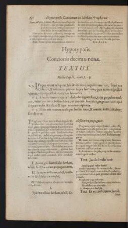 Concionis decimae nonae.