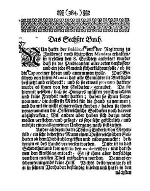Das Sechßte Buch