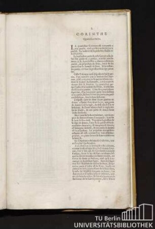 I. Corinthe, quatrieme ordre