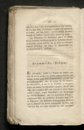 Stammliste (Album).